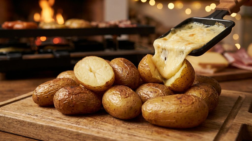 Cuisson de la pomme de terre raclette : réussir sa texture
