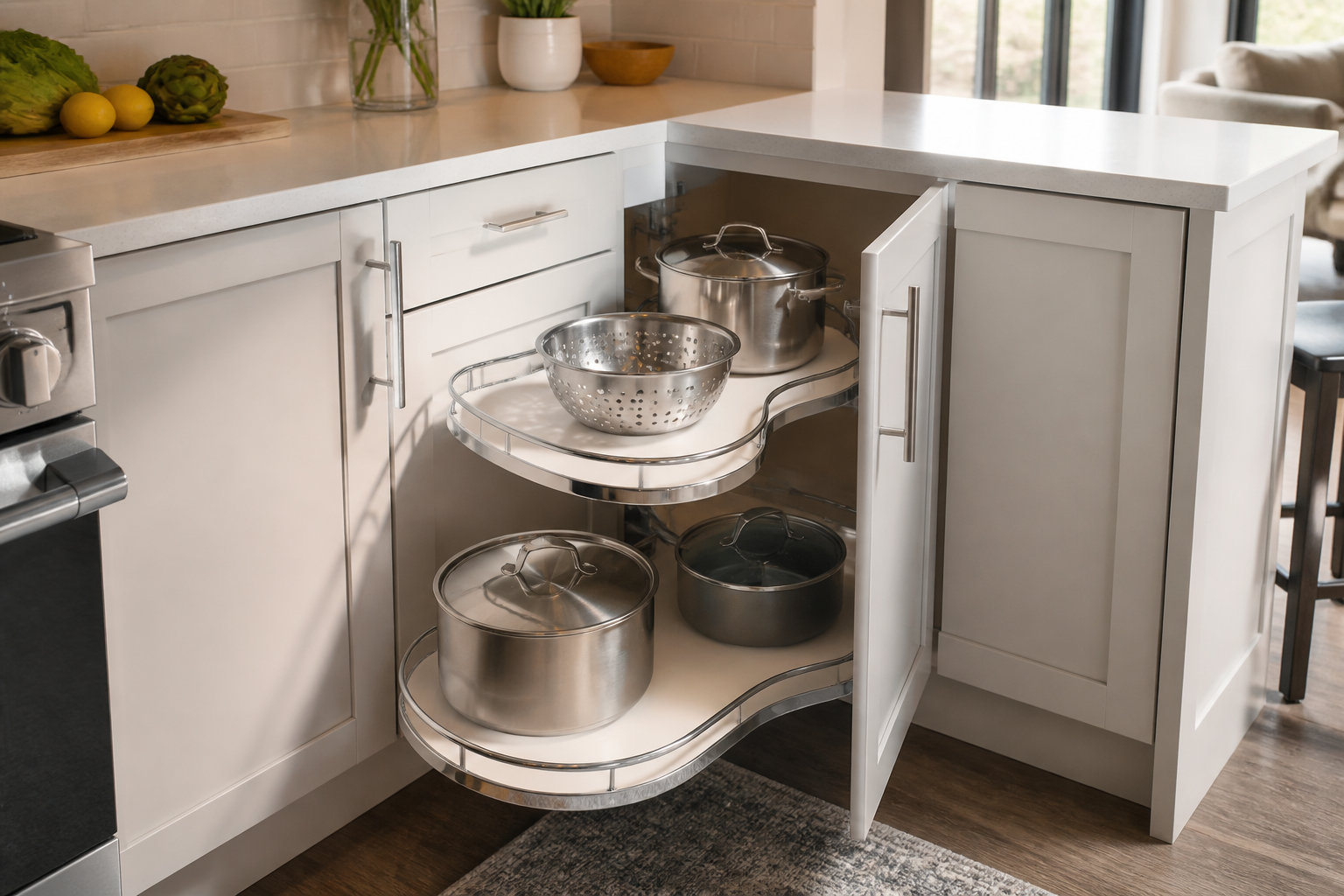 Astuces de rangement pour gagner de la place en cuisine