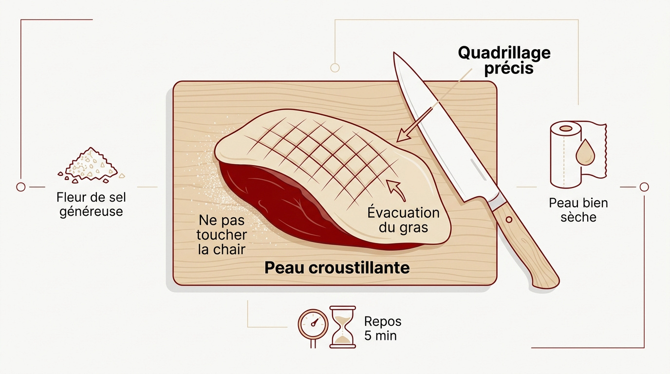 Magret de canard au airfryer : nos secrets pour une peau dorée