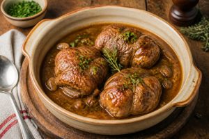 Recette paupiette de veau sauce : l'art du mijotage