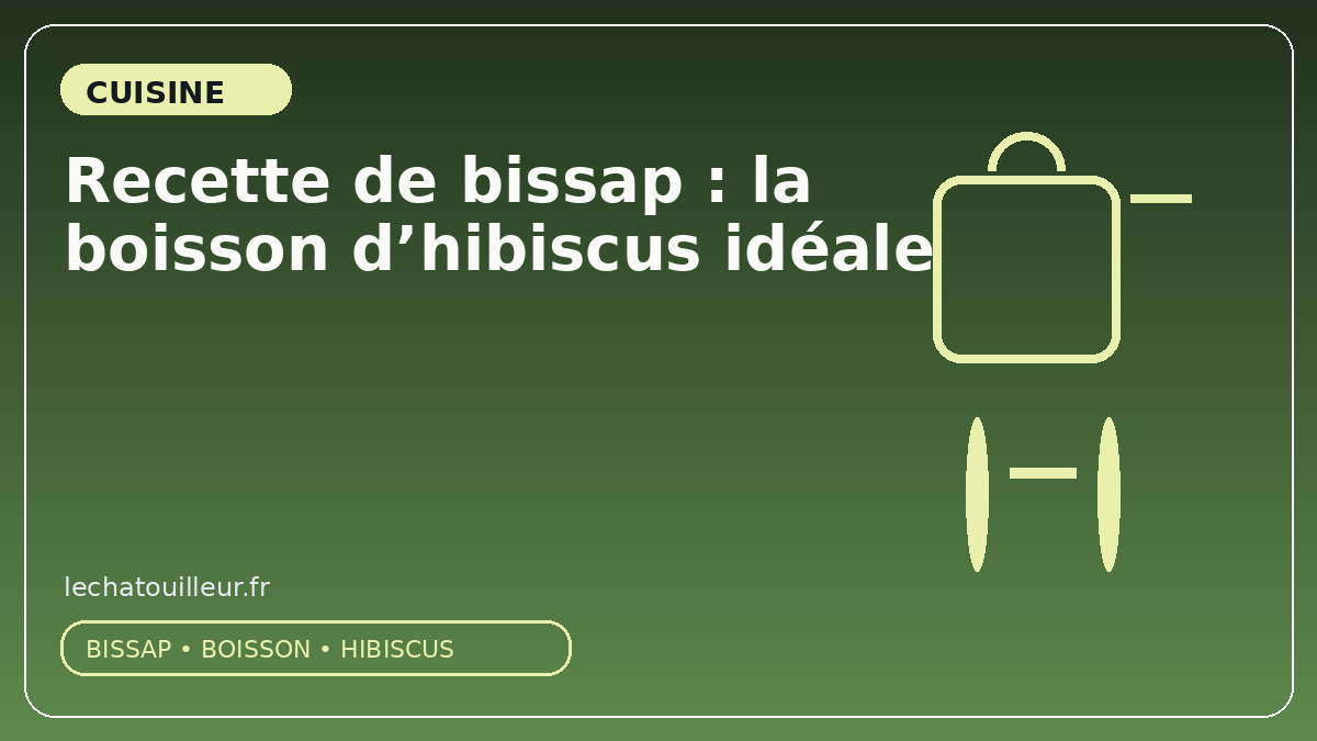 Recette de bissap : la boisson d’hibiscus idéale