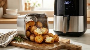 Pomme de terre au airfryer : temps de cuisson et astuces