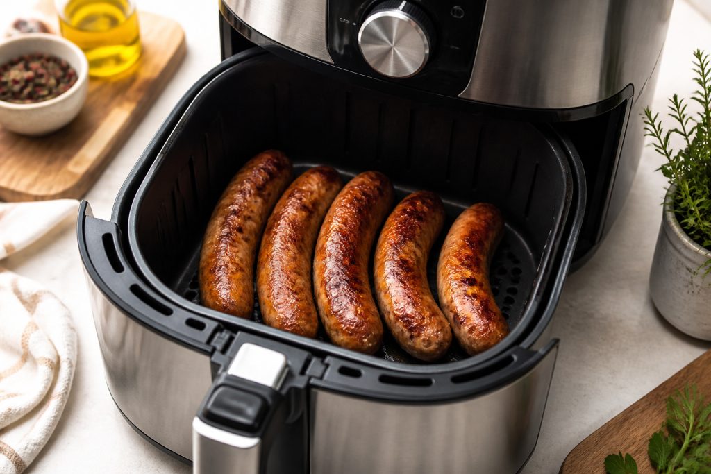 Saucisse air fryer : secrets pour une cuisson parfaite