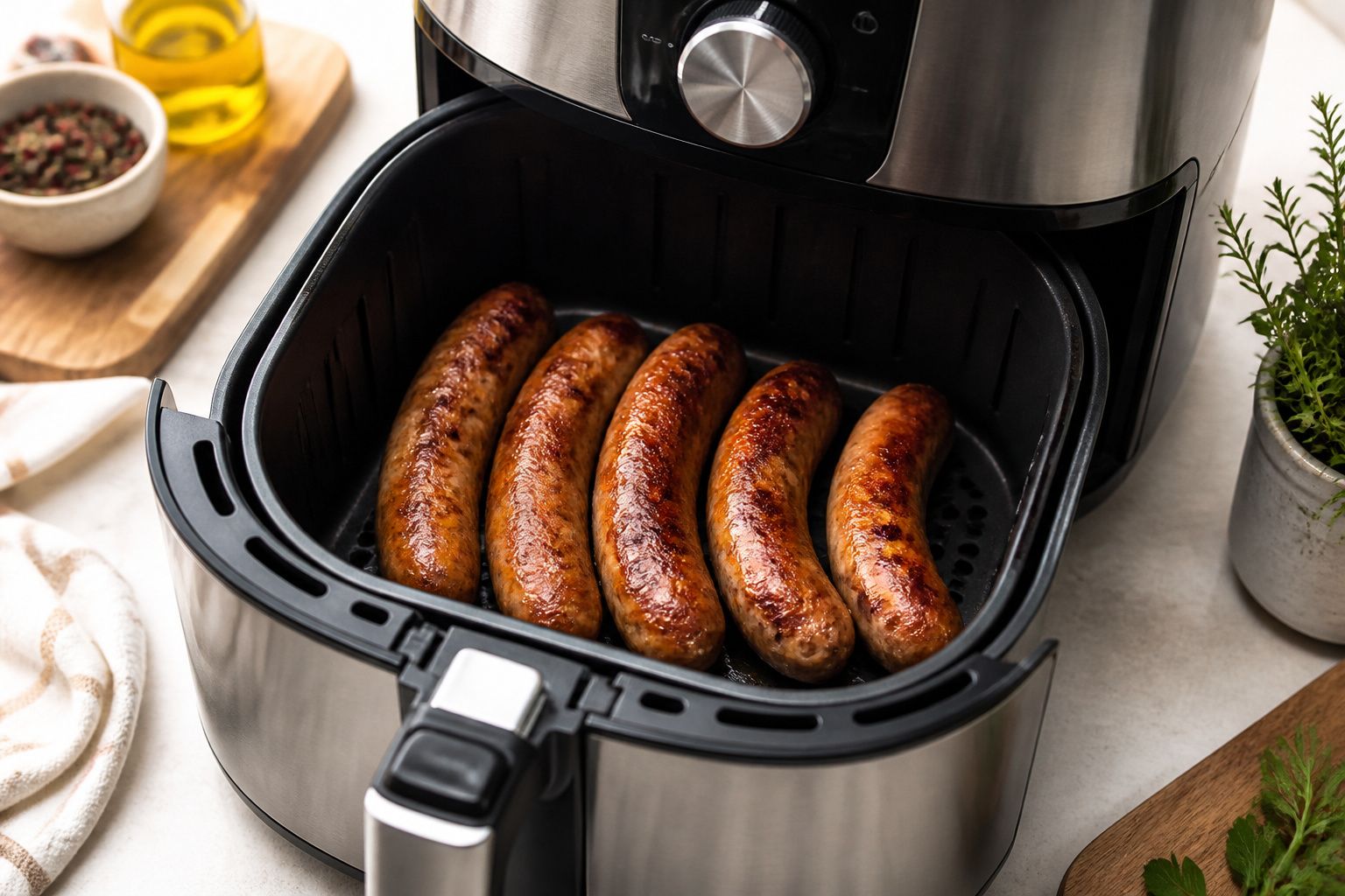 Saucisse air fryer : secrets pour une cuisson parfaite