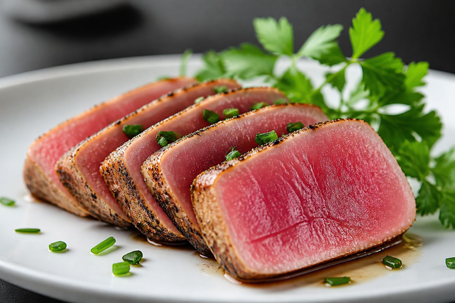 Longe de thon : cuisson parfaite pour un cœur rosé