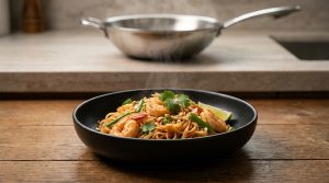Pad thai crevette : secrets de cheffe pour un wok réussi