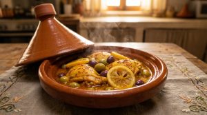 Tajine poulet olives : la recette marocaine traditionnelle
