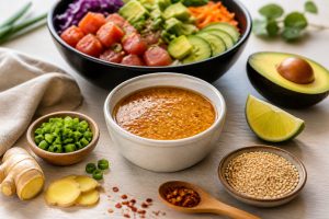 La vinaigrette parfaite pour votre poke bowl maison