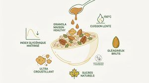 Réussir son granola maison healthy croustillant