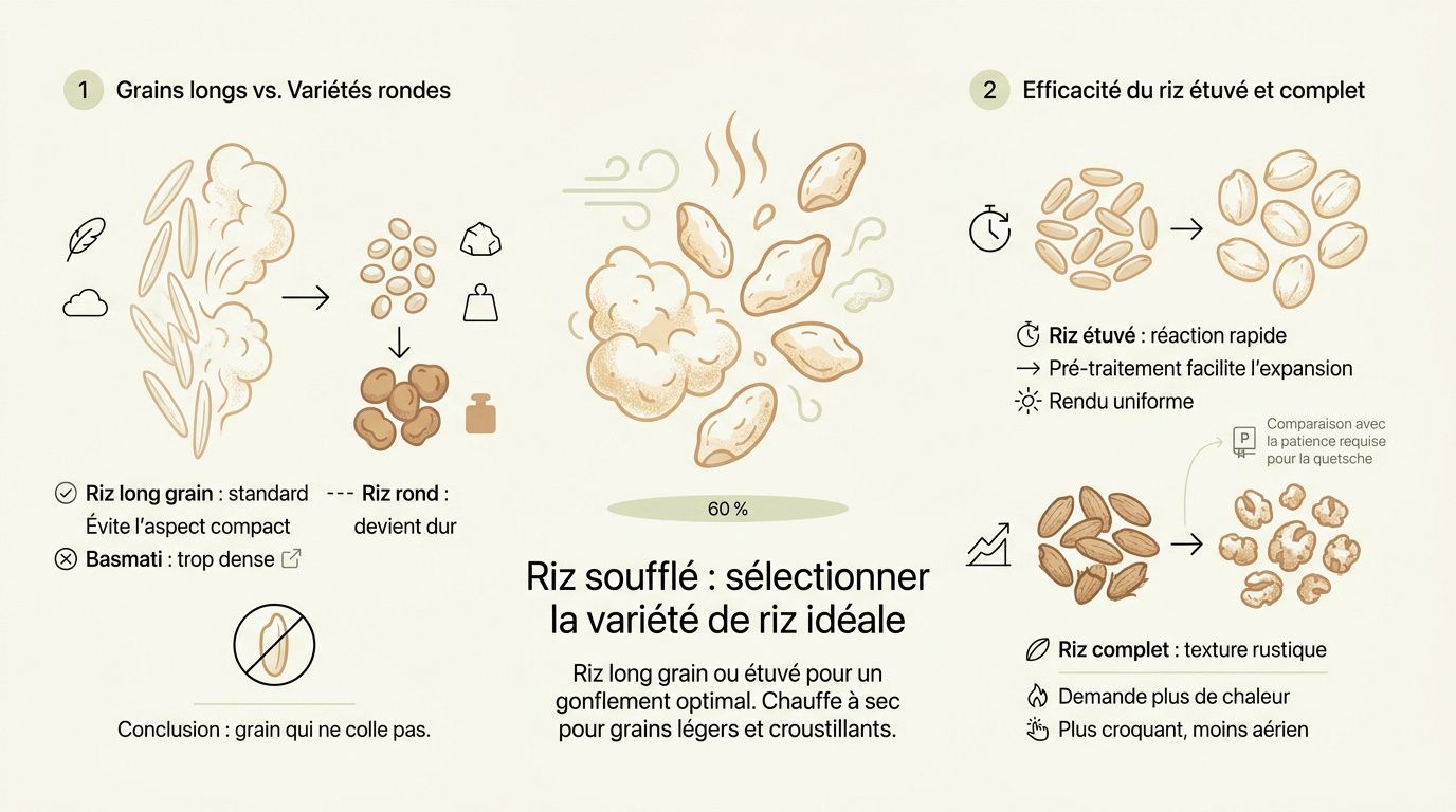 Comment réussir votre riz soufflé maison croustillant
