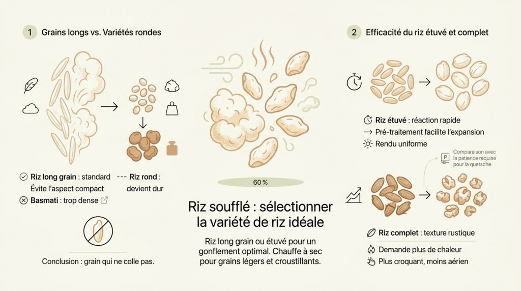 Comment réussir votre riz soufflé maison croustillant