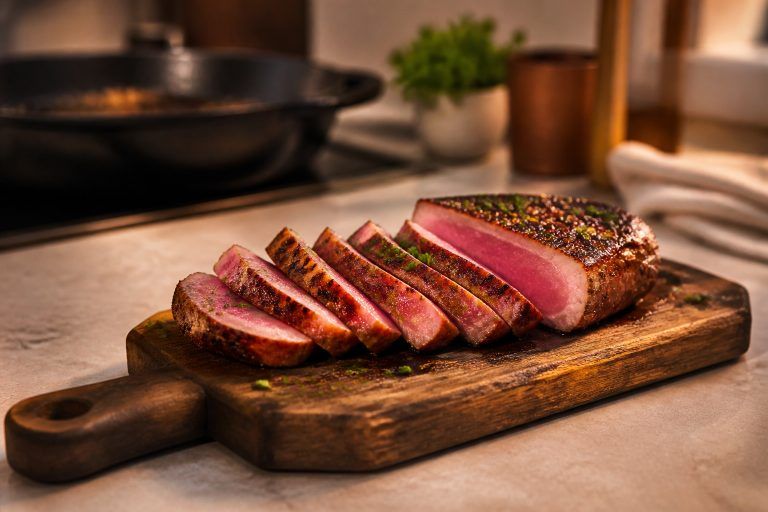 Longe de thon : le secret d'une cuisson parfaite à la poêle