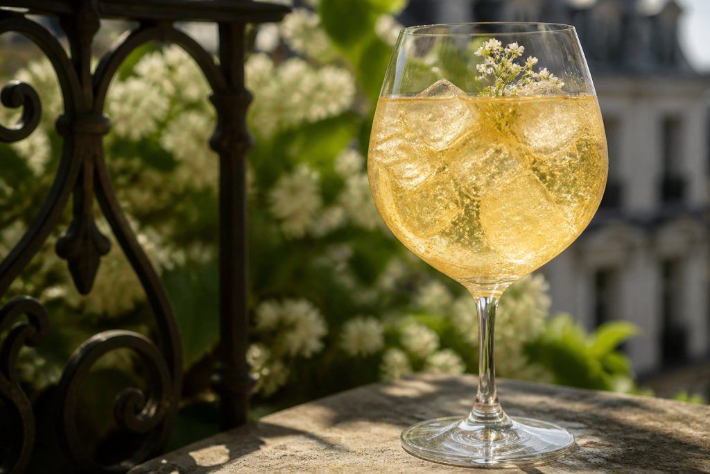 Spritz Saint Germain : l'élégance d'un cocktail floral