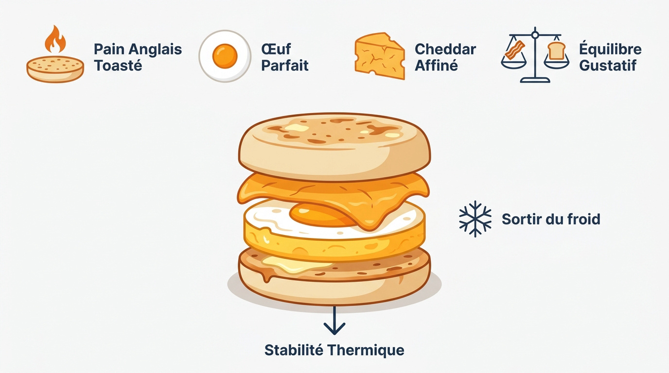 Recette egg muffin : le secret du sandwich maison parfait