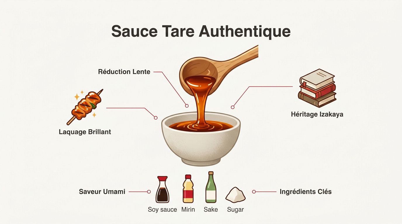 Sauce yakitori : le secret du laquage japonais authentique