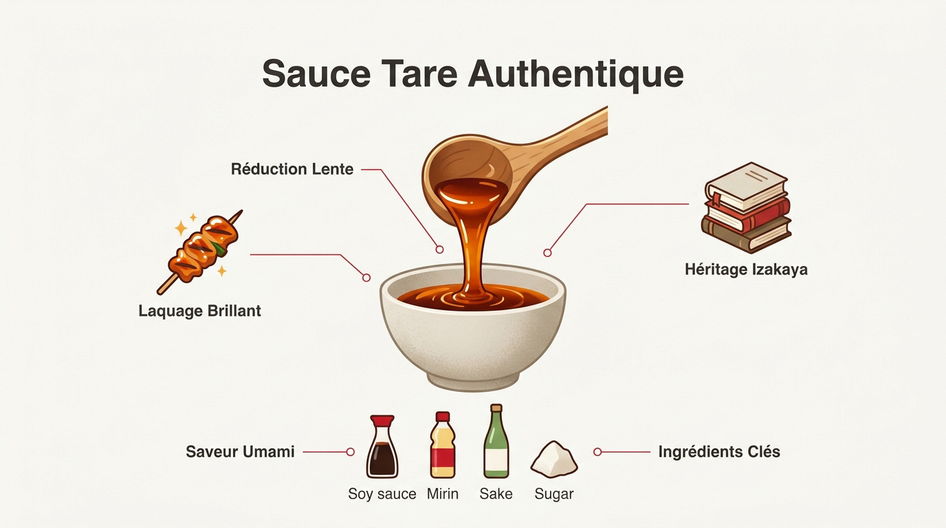 Sauce yakitori : le secret du laquage japonais authentique