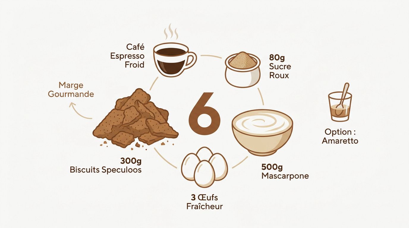 Recette tiramisu speculoos : le secret du dessert onctueux