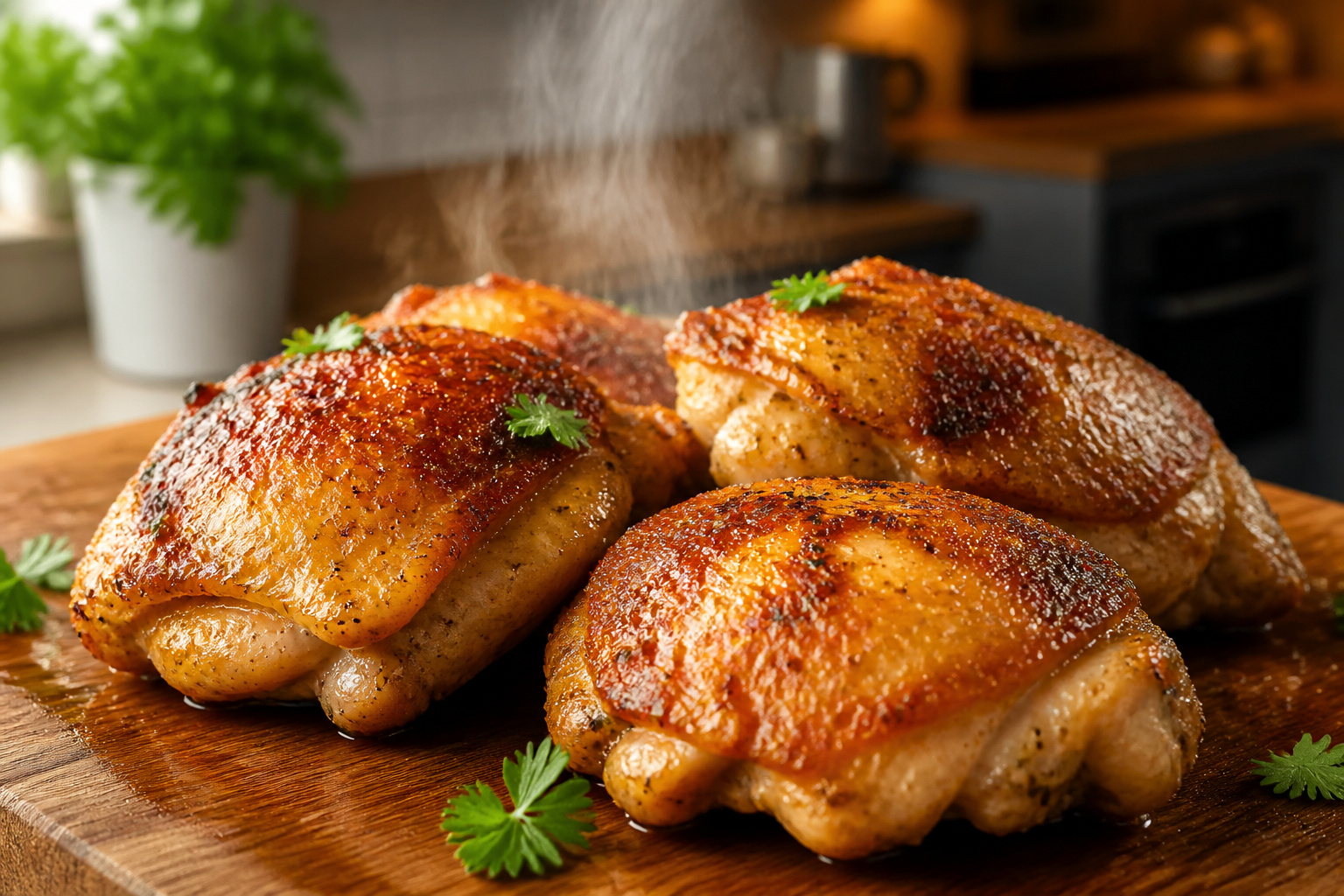 Temps idéal haut de cuisse poulet air fryer : vos secrets