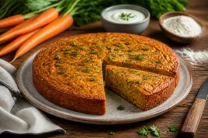 Cake carotte salé vegan : la recette facile et savoureuse