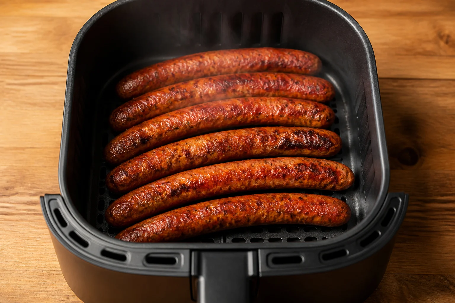 Merguez croustillantes dans un air fryer