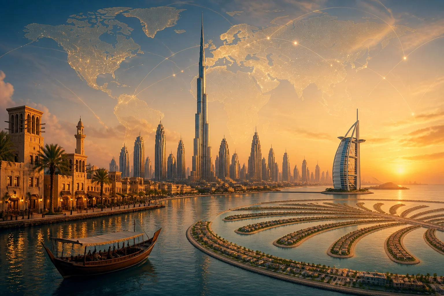 Dubai pont entre tradition et futur mondial