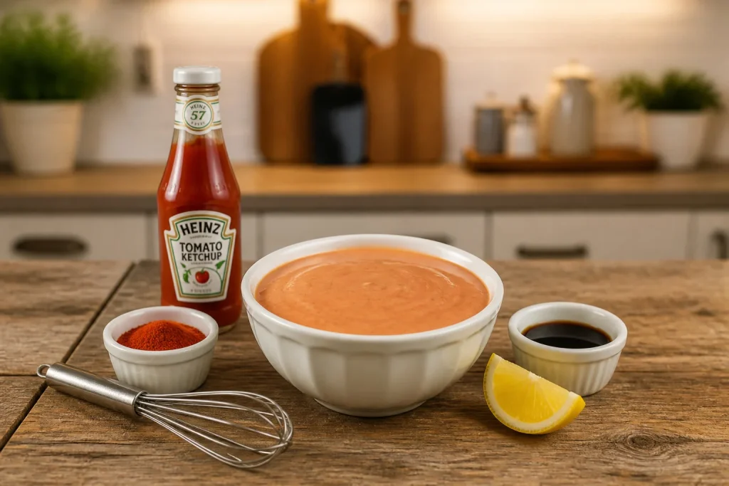 Sauce cocktail maison ingredients et preparation