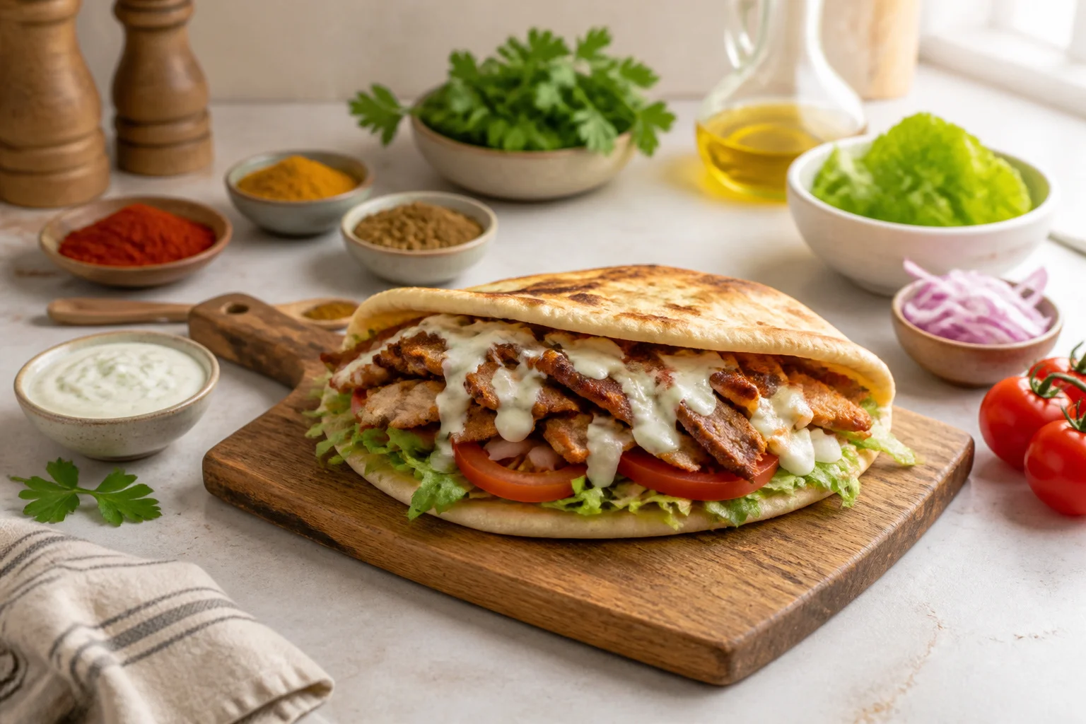 Kebab fait maison fraicheur garantie