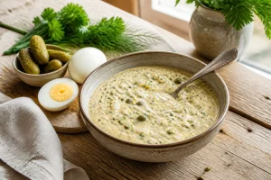 Recette sauce gribiche : l'émulsion parfaite