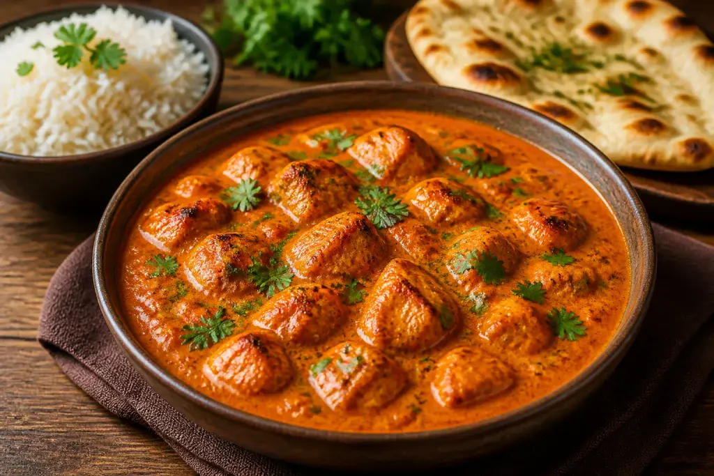 Poulet tikka masala cremeux