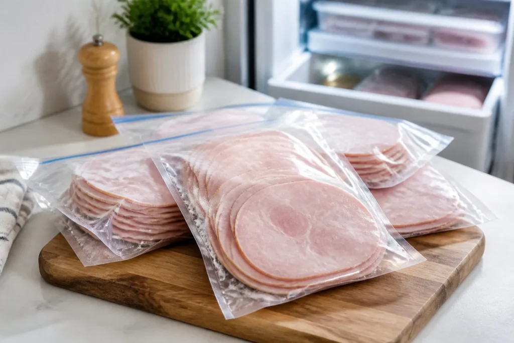 Congeler le jambon blanc : astuces pour le conserver