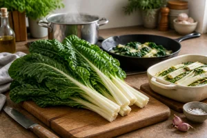 Cuisson des blettes : astuces et temps parfaits