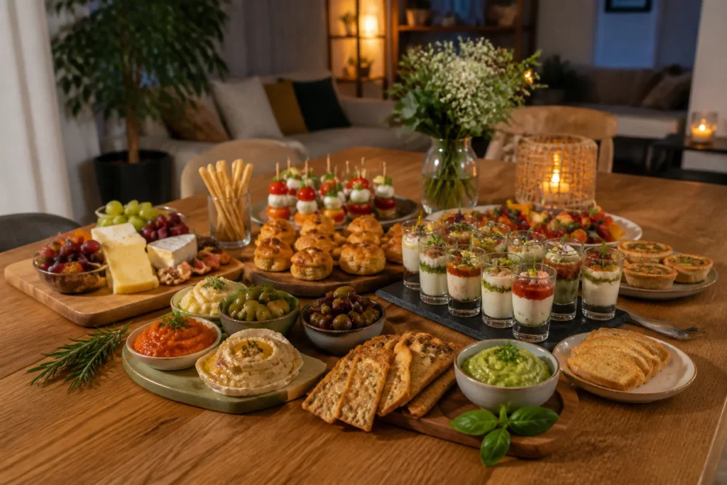 Idées apéro dînatoire : bouchées, planches et organisation