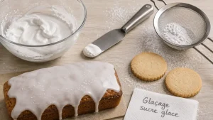 200 g de sucre glace et 2 cuillères de liquide : réussir un glaçage qui durcit